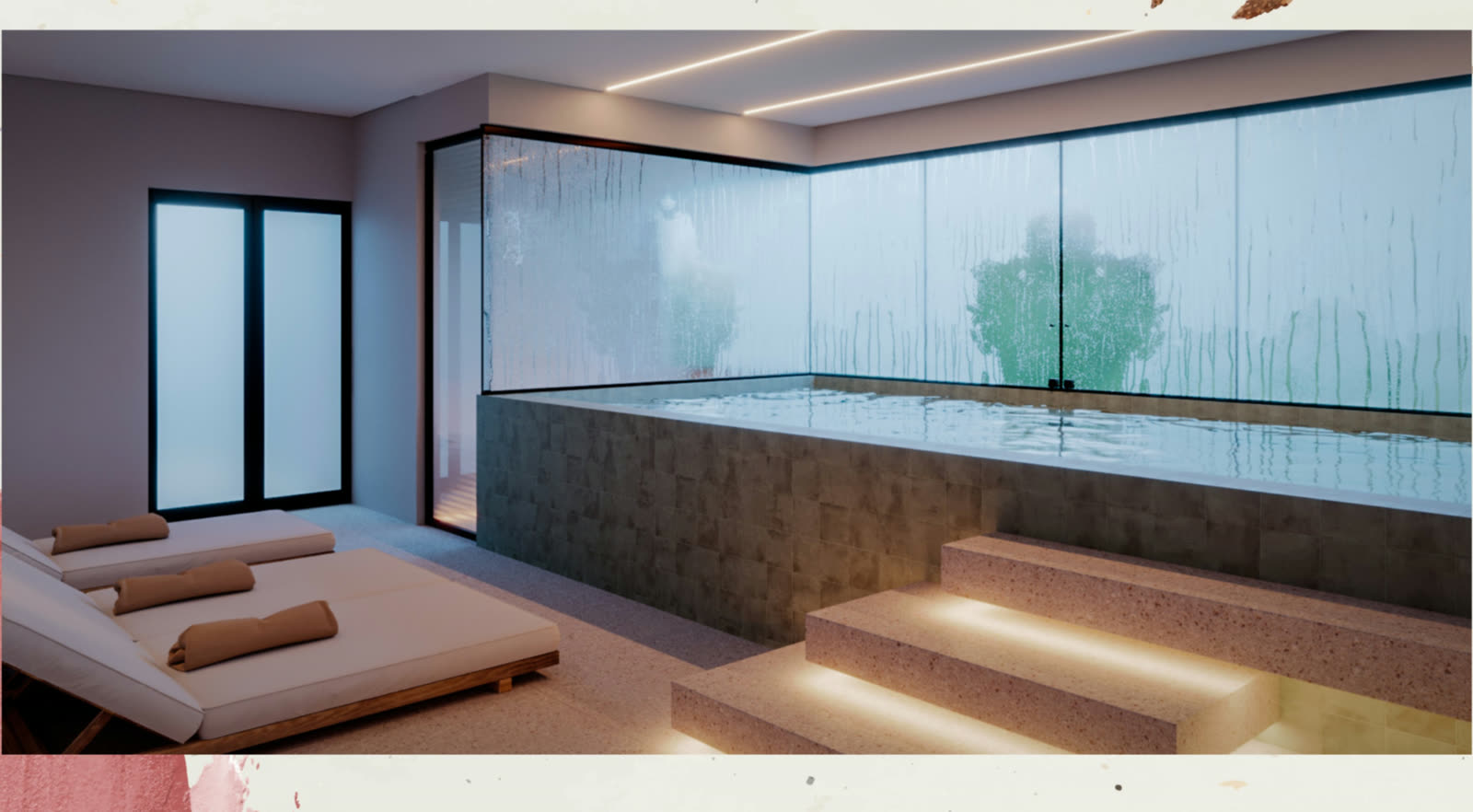 Spa — Residencial Kawakubo, Praia Grande, Ubatuba/SP